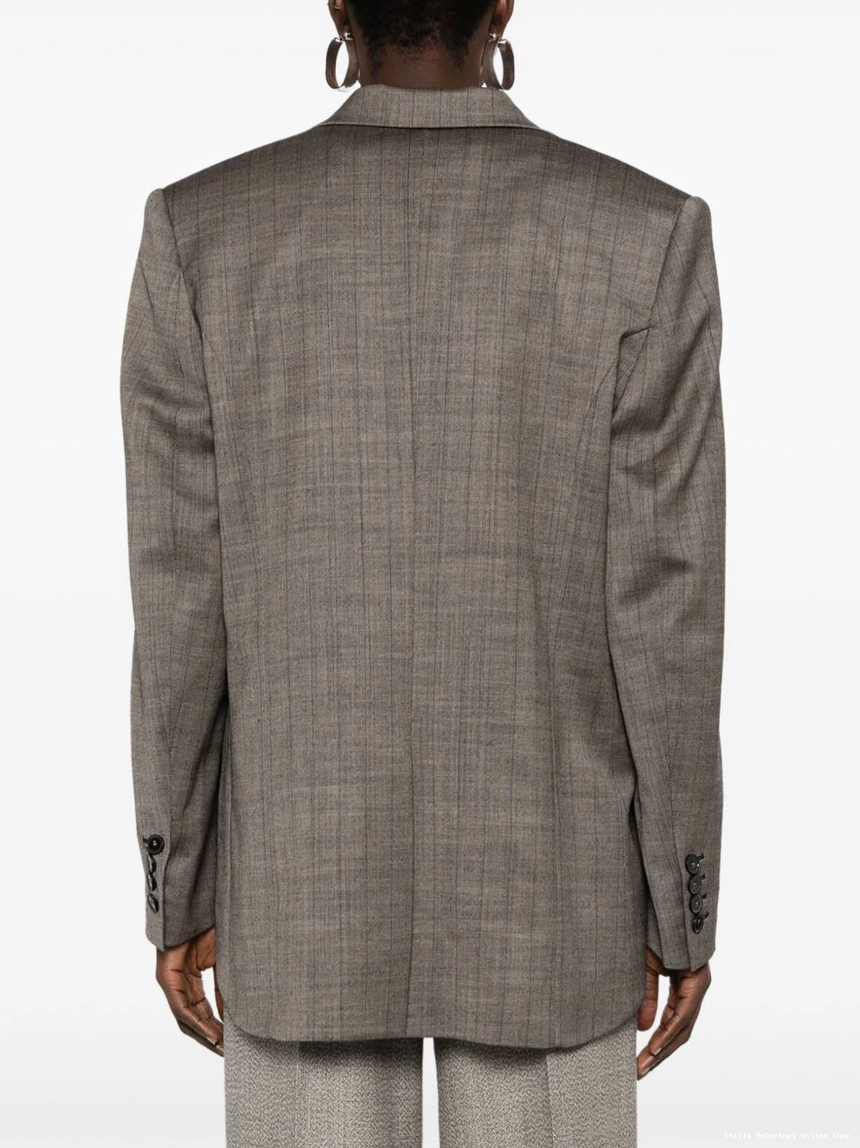 Cheap McCartney wool cropped Women blazer Stella 0627